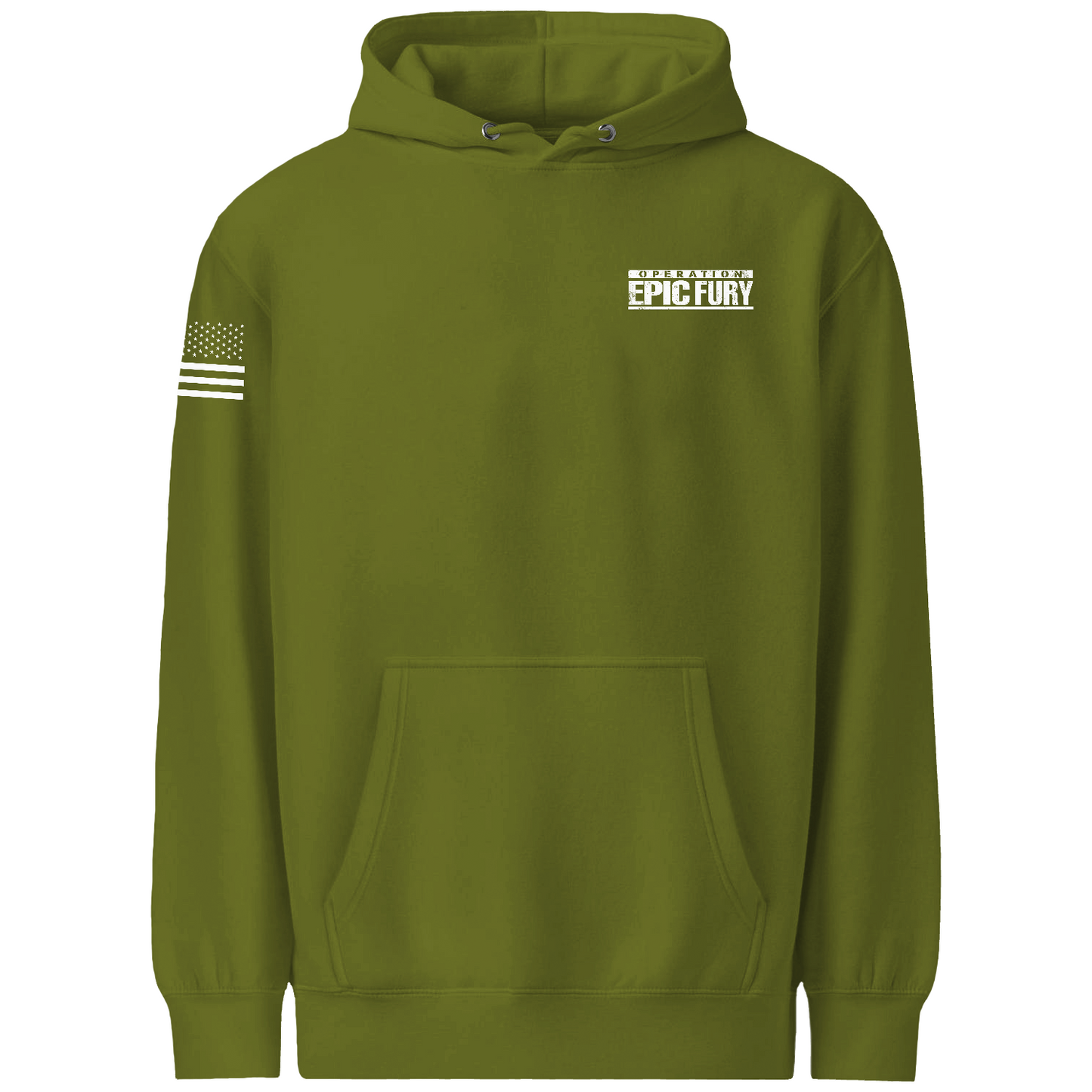 Operation Epic Fury Comfort Unisex Hooded Sweatshirt - Supersonic