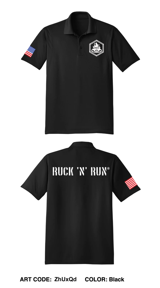 Ruck 'N' Run® Store 1 Core Men's SS Performance Polo - ZhUxQd