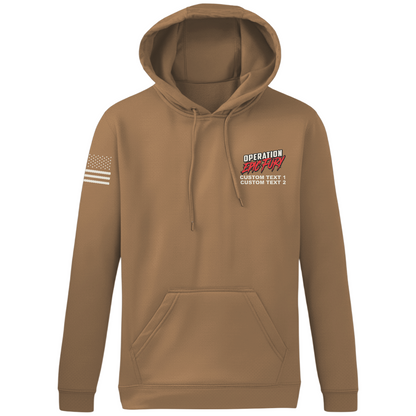 CUSTOM Operation Epic Fury Hi-Tech Performance Hoodie - Flag