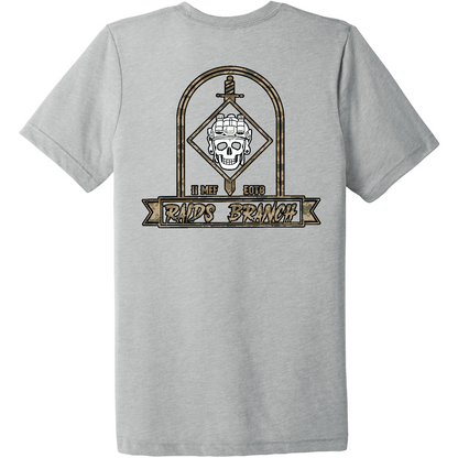 II MEF EOTG, Amphibious Raids Branch Comfort Unisex Triblend SS Tee - 9T3JPV