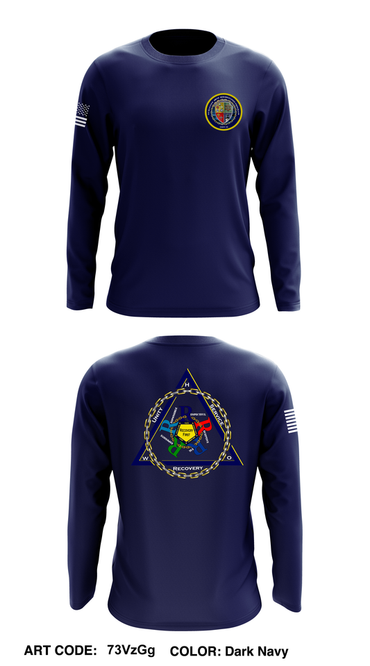 SARP POINT LOMA Core Men's LS Performance Tee - 73VzGg