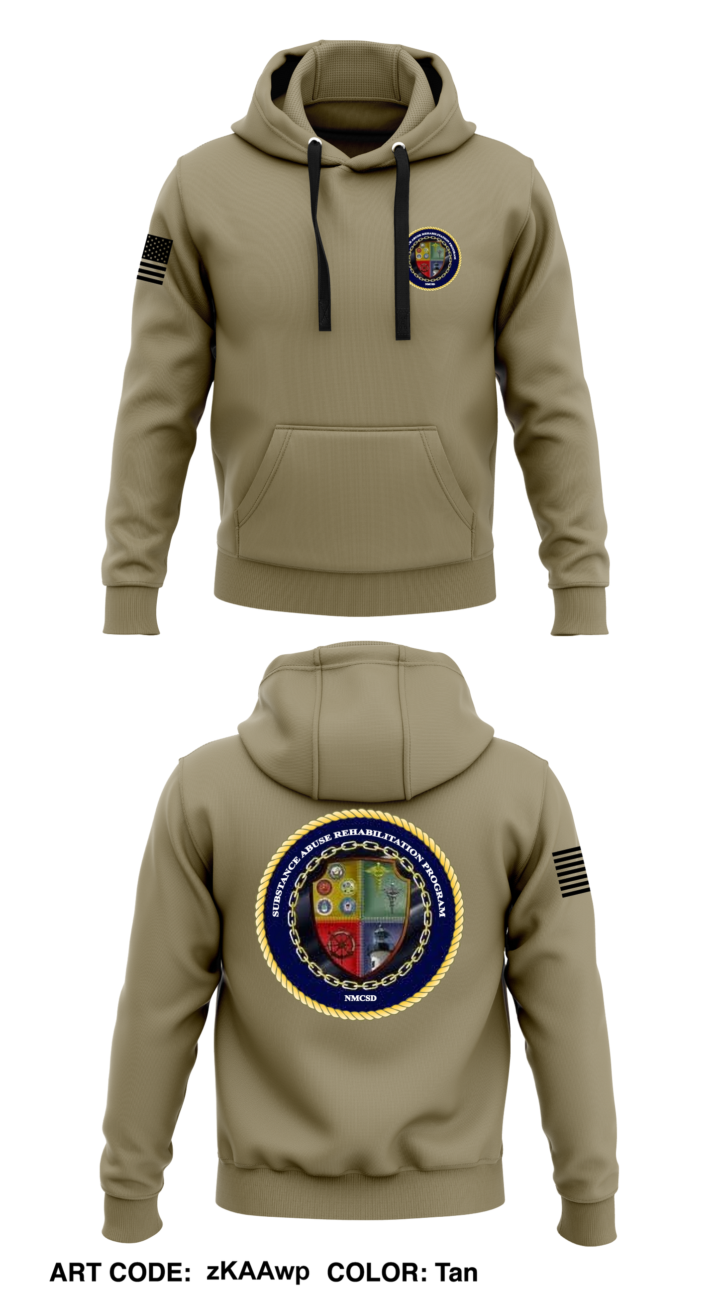 SARP Point Loma, CA  Core Men's Hooded Performance Sweatshirt - zKAAwp