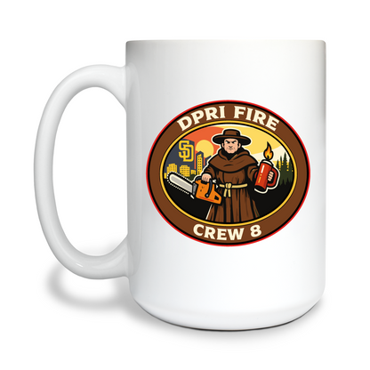 RI WFS CREW 8 15 oz White Ceramic Mug - tXwFTU