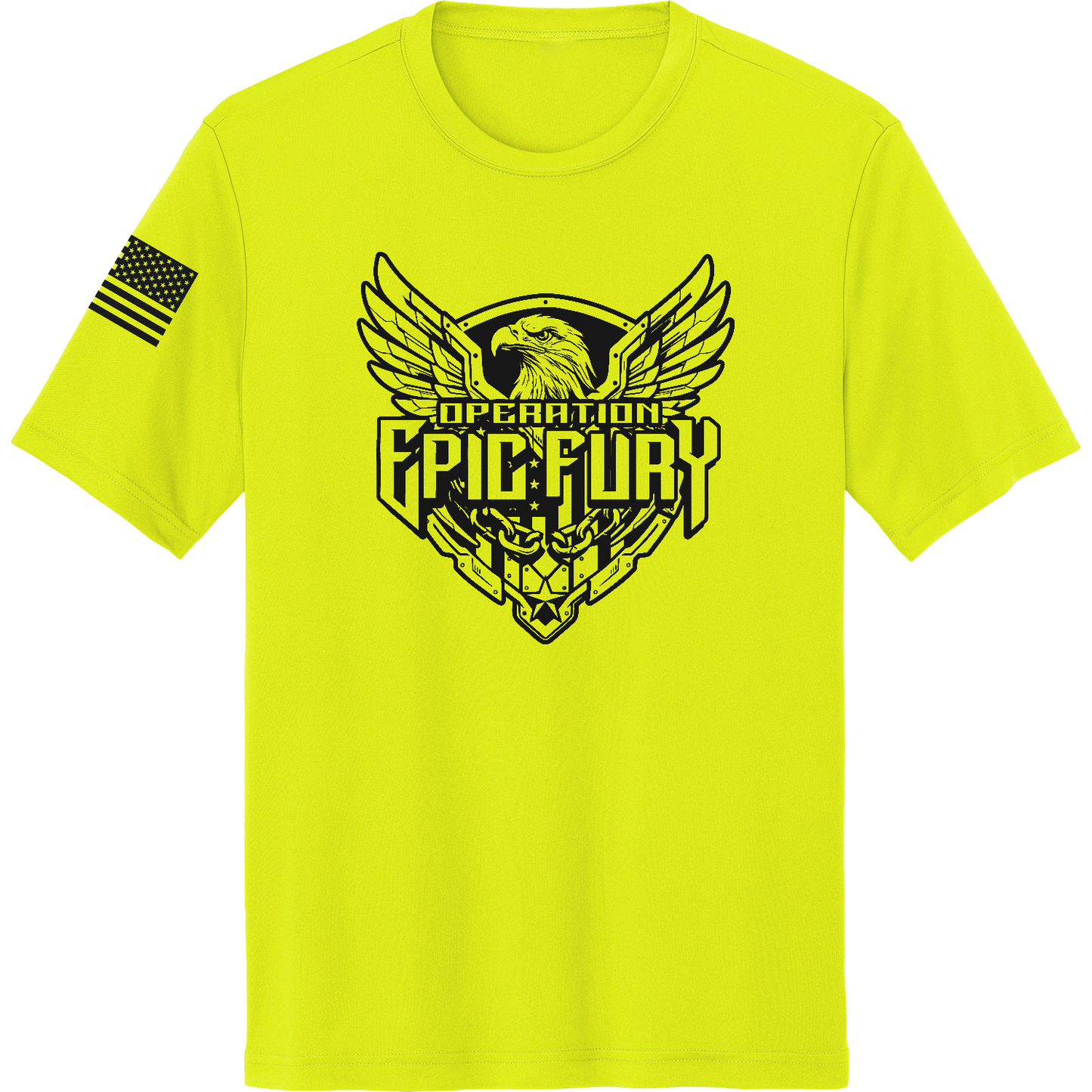 CUSTOM Operation Epic Fury Hi-Tech SS Performance Tee - Eagle