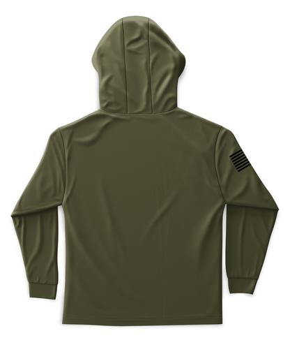 Core Men's Hooded Performance Sweatshirt - Original - OD/Black