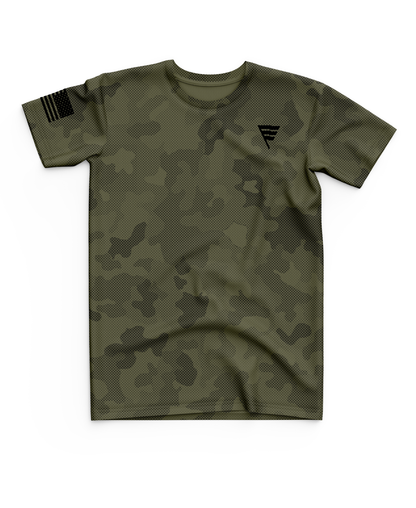 Core Men's SS Performance Tee - Original Camo - OD