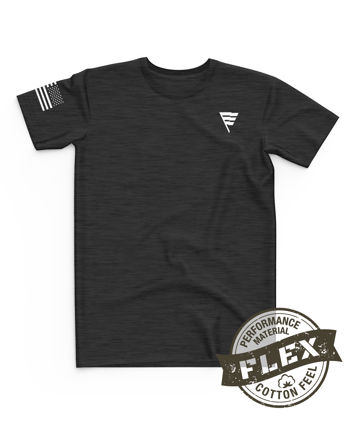 Core Men s SS Flex Performance Tee Original Black White