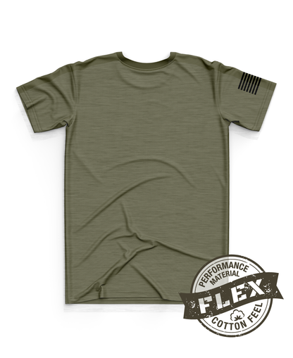 Core Men's SS Flex Performance Tee - Original - OD/Black