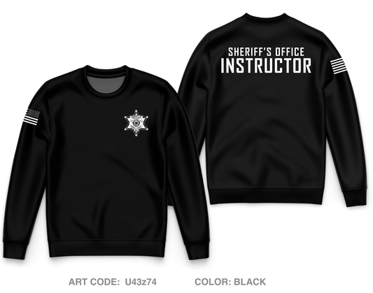 Carroll County Sheriff's Office Core Men's Crewneck Performance Sweatshirt - U43z74