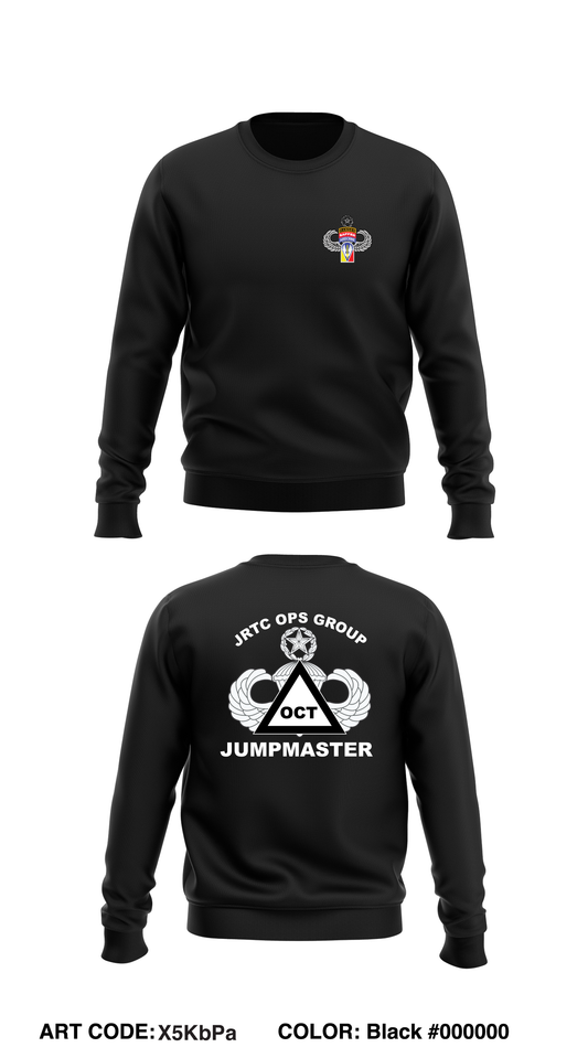 JRTC OPS GRP, TF 5 Core Men's Crewneck Performance Sweatshirt - X5KbPa