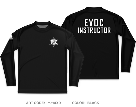 Carroll County Sheriff's Office Core Men's LS Performance Tee - mswfXD