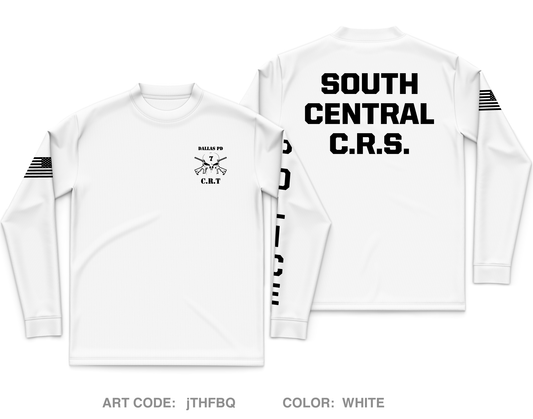 Dallas PD Store 1 Core Men's LS Performance Tee - jTHFBQ