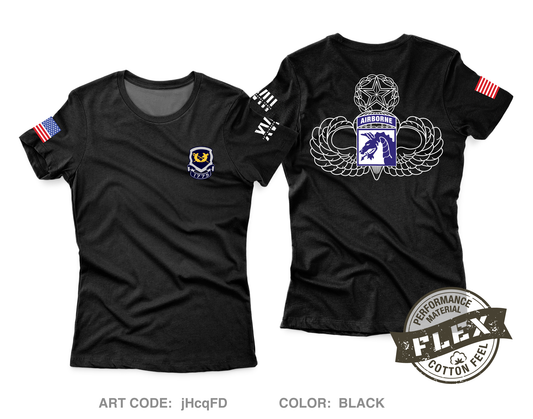 XVIII Airborne Corps OSJA Core Women's SS Flex Performance Tee - jHcqFD