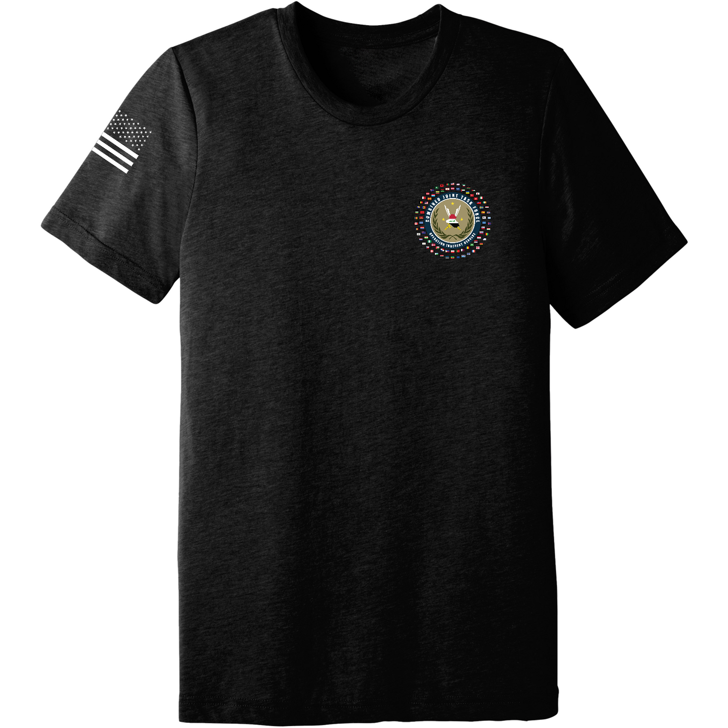 Combined Joint Task Force-Operation Inherent Resolve Store 1 Comfort Unisex Triblend SS Tee - Yspad7