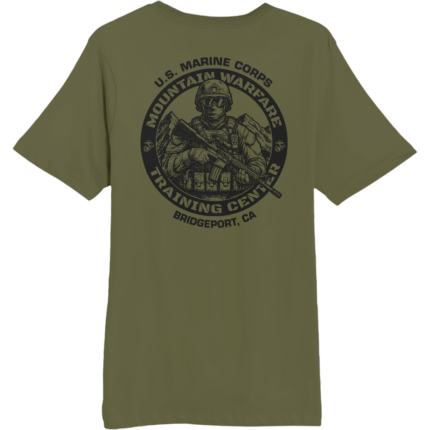 MCMWTC Comfort Unisex Cotton SS Tee - Circle Badge