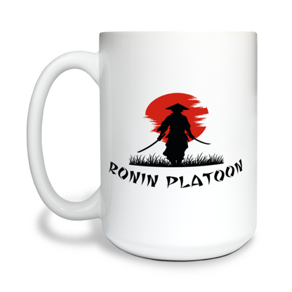Ronin Platoon 15 oz White Ceramic Mug - sZAs9n