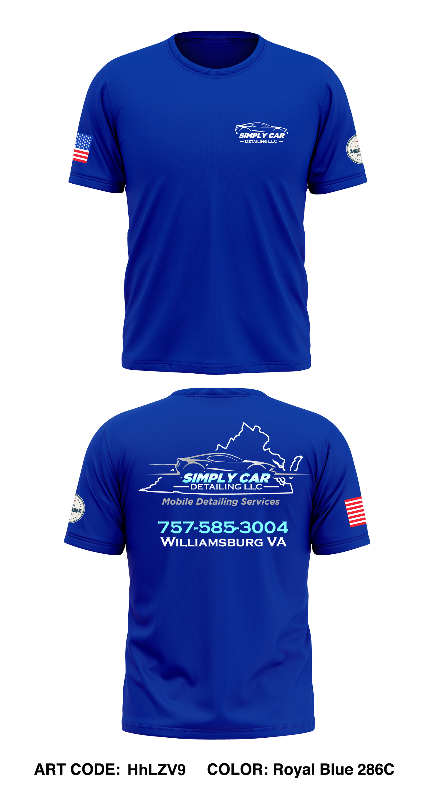 Simply Car Detailing LLC Core Men's SS Performance Tee - HhLZV9