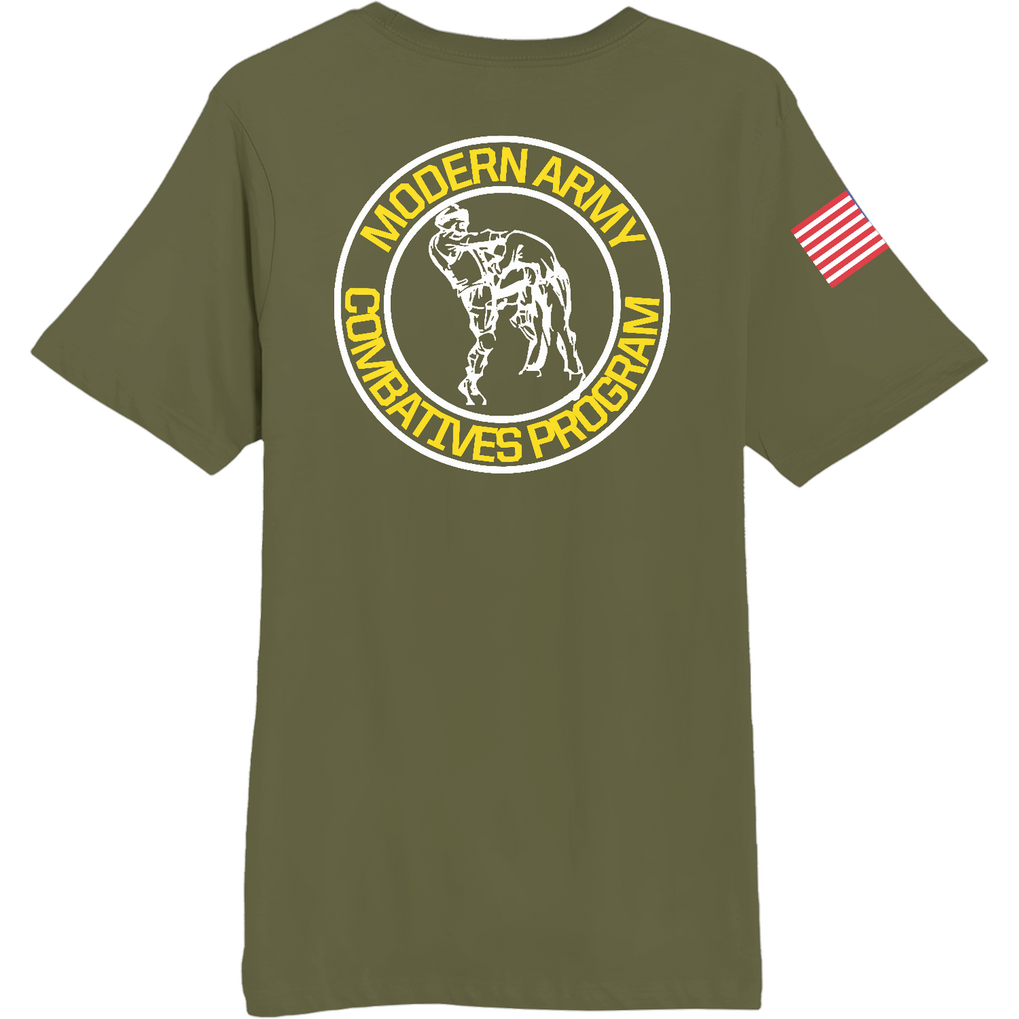 Modern Army Combatives Program Comfort Unisex Cotton SS Tee - Y8sOWz
