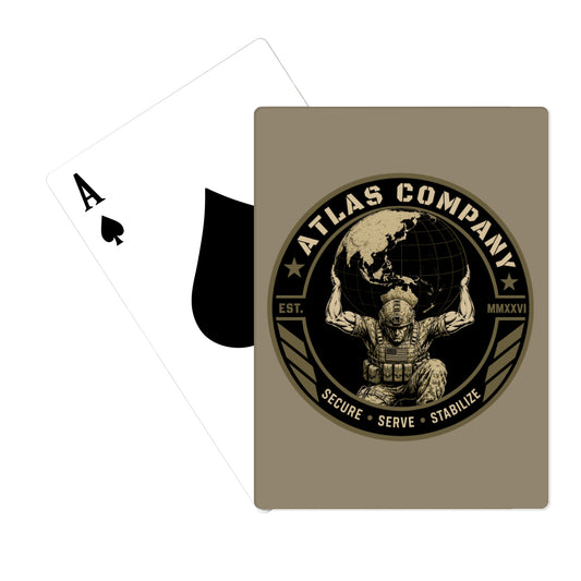 A Co 405th CA BN Playing Cards - 03jhcx