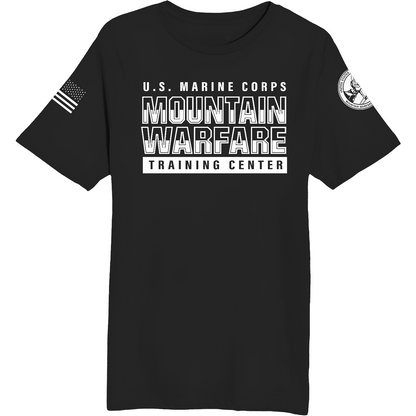 Marine Corps Mountain Warfare Training Center Comfort Unisex Cotton SS Tee - oACbrO