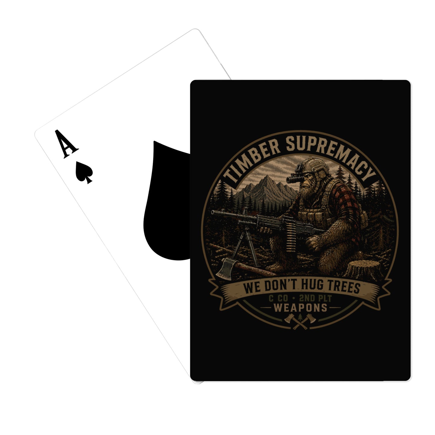 1-158 C co 2nd plt weapons Playing Cards - Ca1xMn