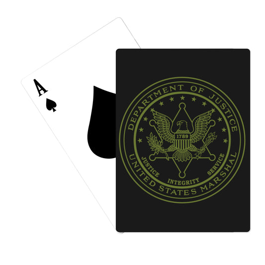 U.S. MARSHALS FUGITIVE TASK FORCE Playing Cards - n5rvpg