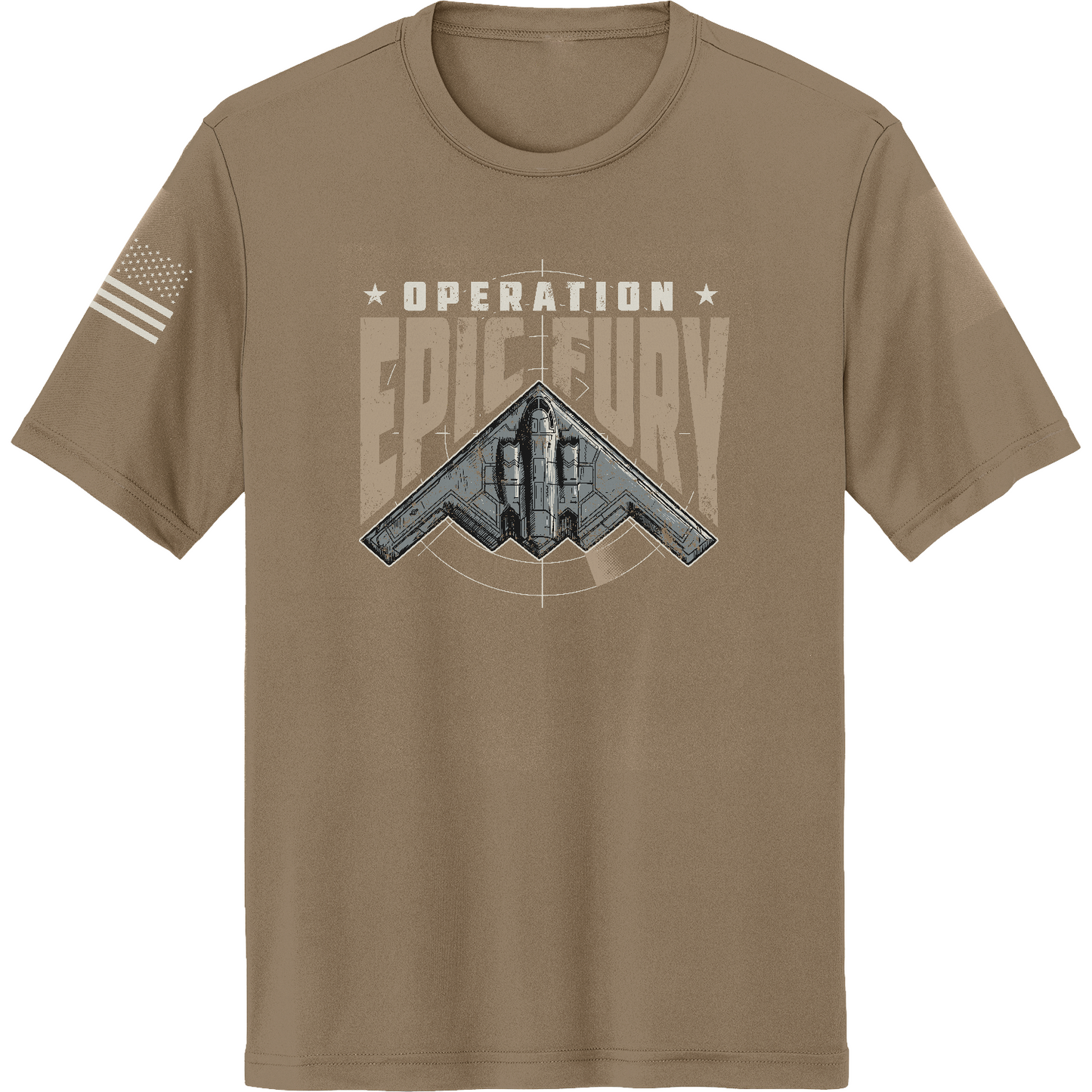 Operation Epic Fury Hi-Tech SS Performance Tee - Stealth