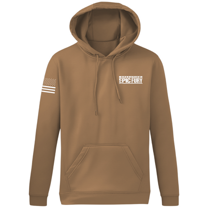 Operation Epic Fury Hi-Tech Performance Hoodie - Supersonic