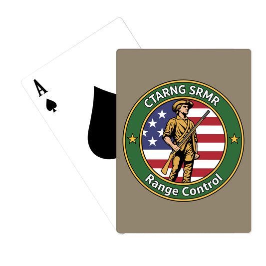 CTARNG Range Control Playing Cards -  8i6r2i