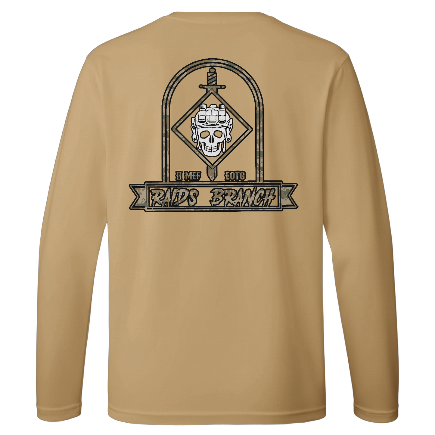 II MEF EOTG, Amphibious Raids Branch Hi-Tech LS Performance Tee - 9T3JPV