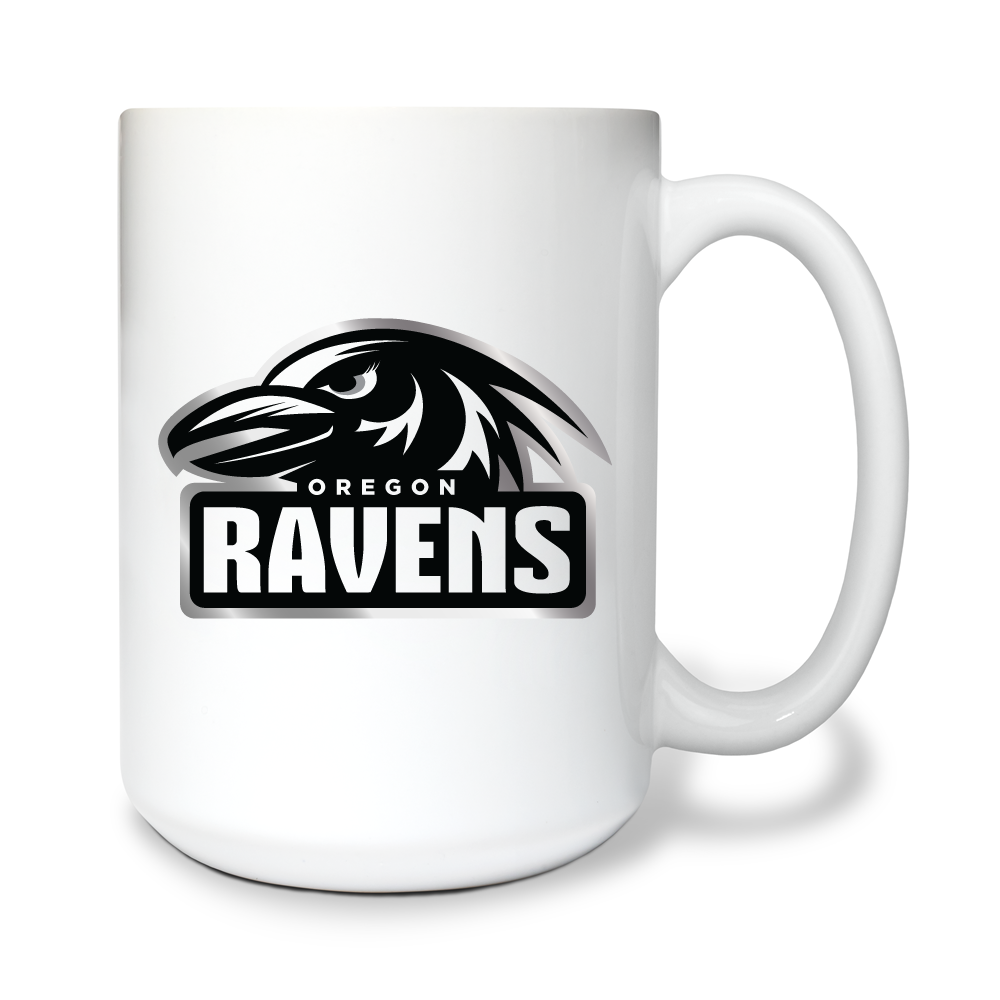 Oregon Ravens Football Fundraising Collection Ceramic Mug - L22tme