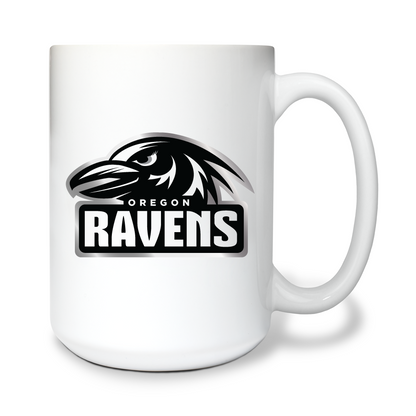 Oregon Ravens Football Fundraising Collection Ceramic Mug - L22tme