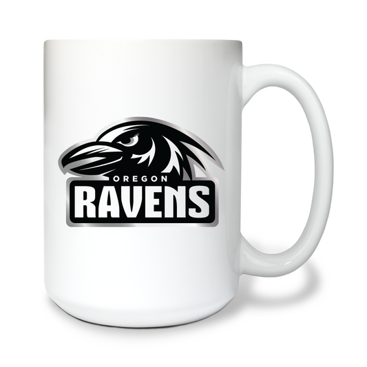 Oregon Ravens Football Fundraising Collection Ceramic Mug - L22tme