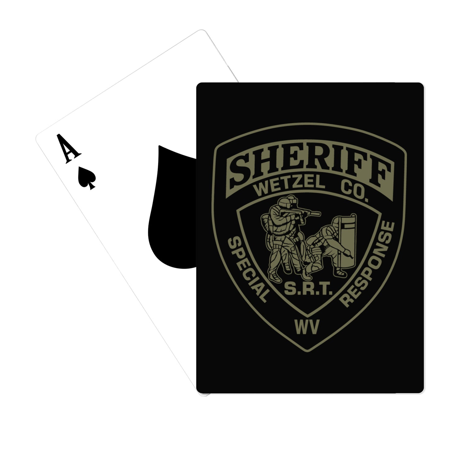 Wetzel County Sheriff's Office SRT Team Playing Cards - 374043