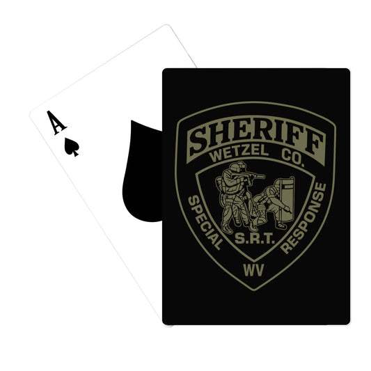Wetzel County Sheriff's Office SRT Team Playing Cards - 374043