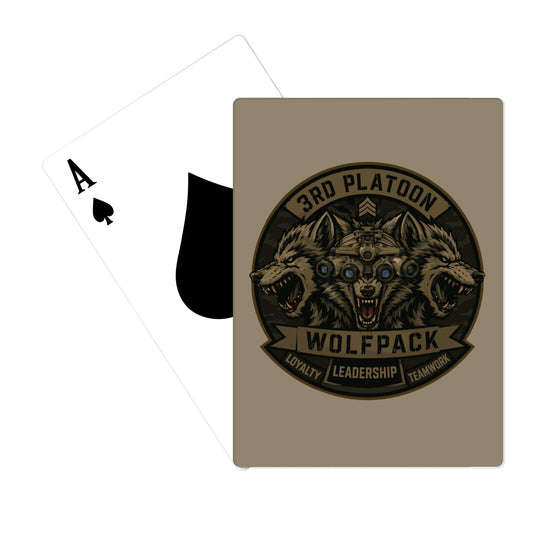 3rd Plt, 401st MP CO Playing Cards - 62697