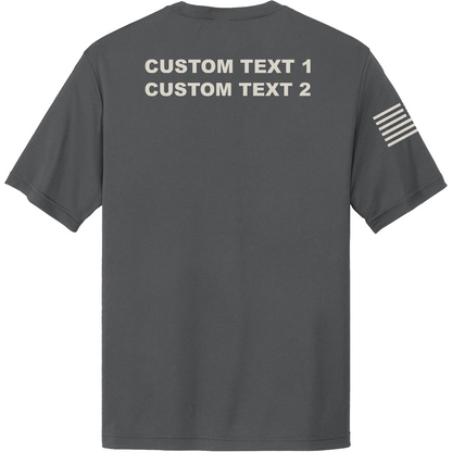 CUSTOM Operation Epic Fury Hi-Tech SS Performance Tee - Flag
