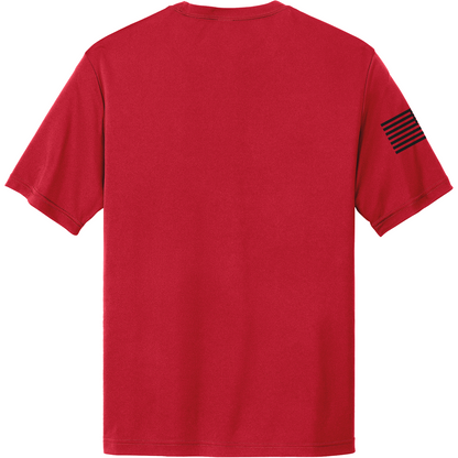 Emblem Basics Hi-Tech SS Performance Tee - Black Flag