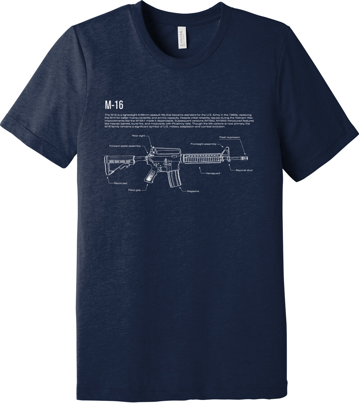 Emblem Comfort Unisex Triblend SS Tee - Blueprint