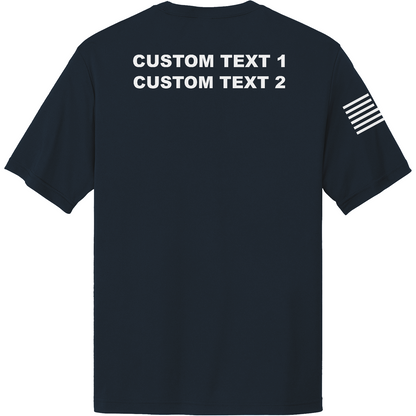 CUSTOM Operation Epic Fury Hi-Tech SS Performance Tee - Blueprint