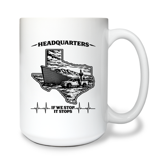 38th MP Co 15 oz White Ceramic Mug - tXwFTU