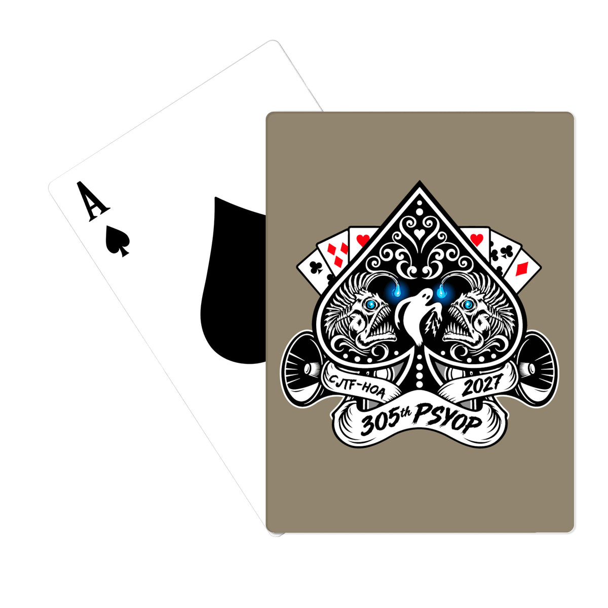 305th PSYOP Playing Cards - czFmQU