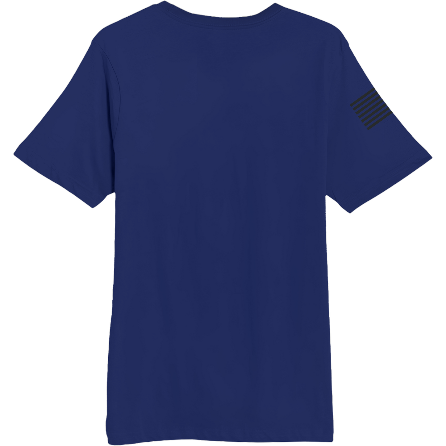 Emblem Basics Comfort Unisex Cotton SS Tee - Black Flag