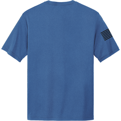 Emblem Basics Hi-Tech SS Performance Tee - Black Flag