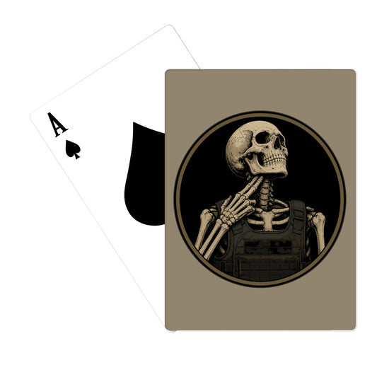 1st Platoon, Apache Company, 4-6 Inf Playing Cards - CYGJgp