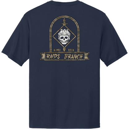 II MEF EOTG, Amphibious Raids Branch Hi-Tech SS Performance Tee - 9T3JPV