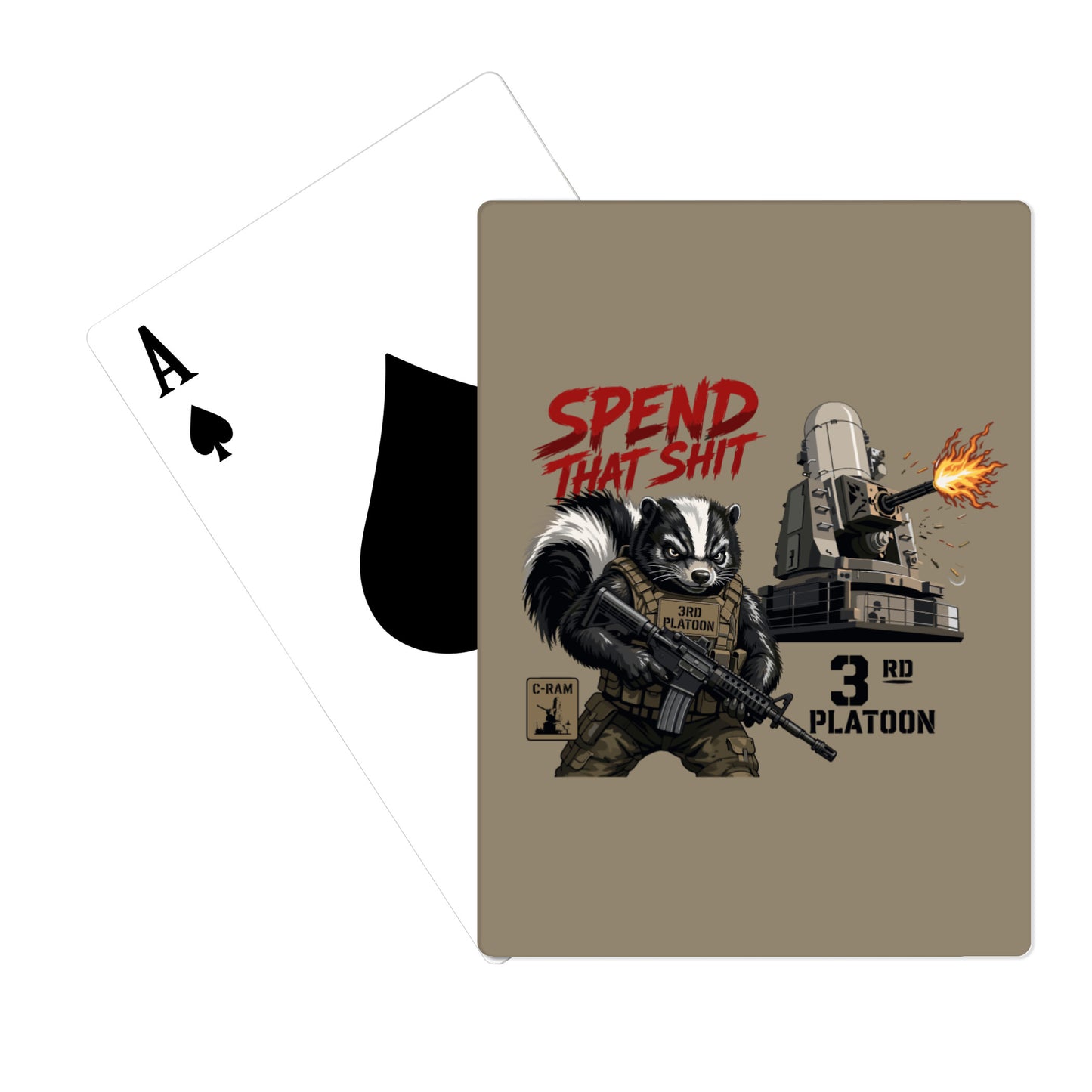 Alpha 5-5 ADA Playing Cards - 6WR97P