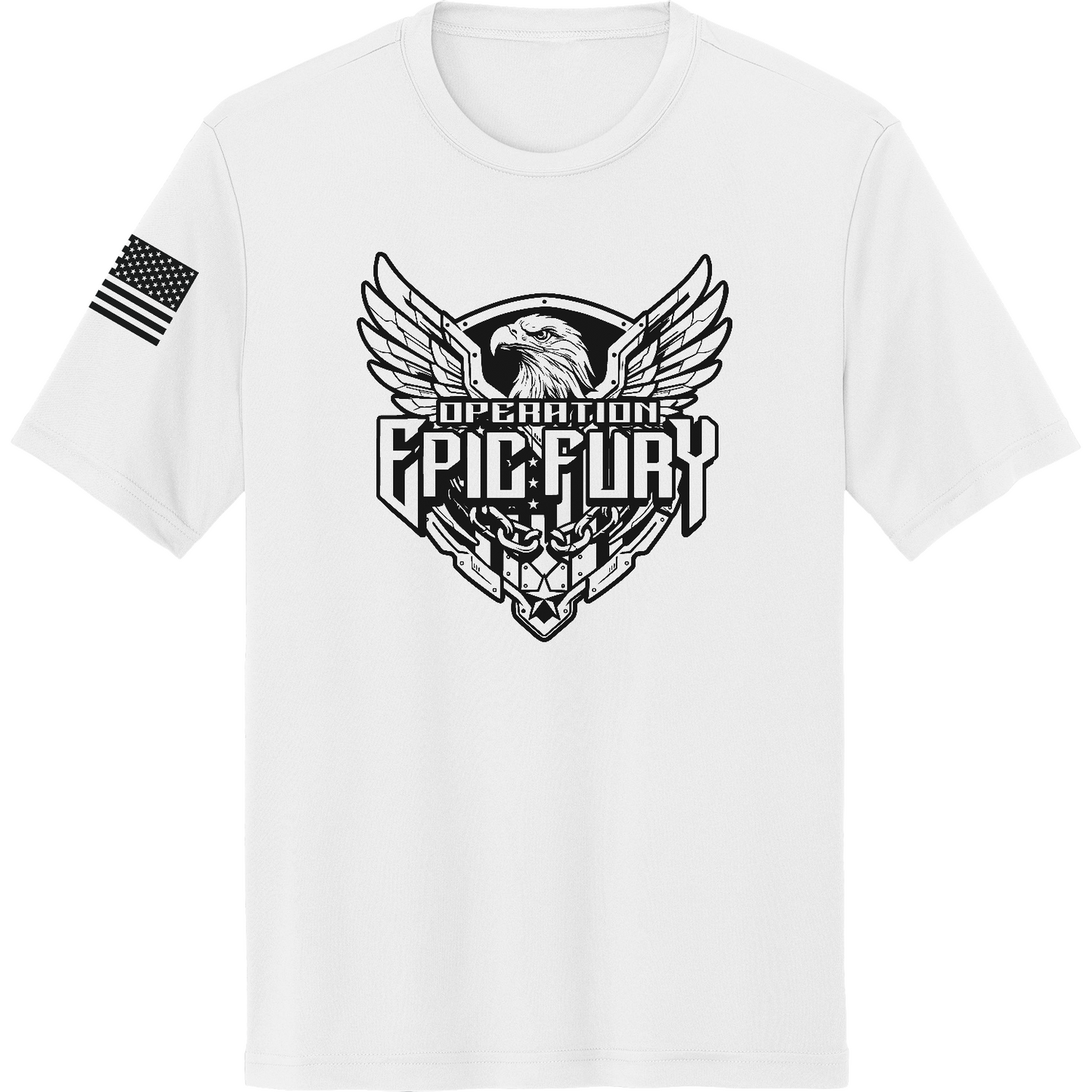 CUSTOM Operation Epic Fury Hi-Tech SS Performance Tee - Eagle