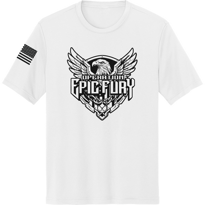 CUSTOM Operation Epic Fury Hi-Tech SS Performance Tee - Eagle
