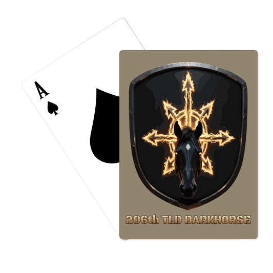 206th Theater Liaison Detachment Playing Cards - 2mjUxg